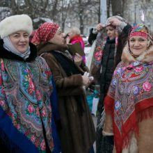 Sostinės centre – linksma Stačiatikių Kalėdų šventė