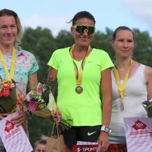 Maratonininkė A. Garunkšnytė po metų pertraukos grįžta į startą