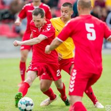 Lietuvos mažojo futbolo čempionate – lyderių ir tiesioginių konkurentų dvikovos