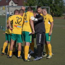 Žurnalistų futbolo šventėje – titulą apgynę svečiai ir nauji Lietuvos čempionai