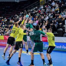 Lietuvos rankininkai pralaimėjo vengrams, bet išsaugojo viltis patekti į Europos čempionatą
