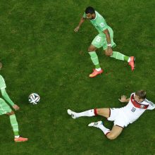 Vokietijos rinktinė tik po pratęsimo įrodė pranašumą prieš Alžyro futbolininkus