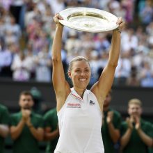 Vimbldono turnyre triumfavo vokietė A. Kerber