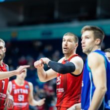 Čempionai – ant menčių: žemu penketu dominavęs „Rytas“ įsirašė pirmąją pergalę Europoje