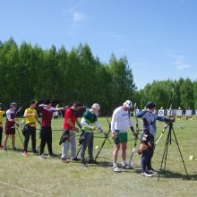 Lietuvos lankininkų federacijos taurės etapo finale – tėvo ir sūnaus akistata