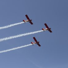 Kauno aviacijos šventėje – įspūdingi pasirodymai tarp žemės ir dangaus