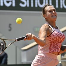 Teniso žvaigždė A. Sabalenka: nepritariu karui, nepritariu A. Lukašenkai