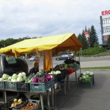 Nuo šiandien Ūkininkų turgelis Kaune – naujoje vietoje