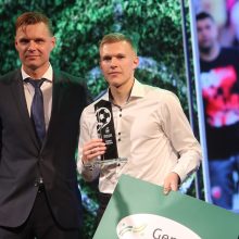 Geriausias Lietuvos futbolininkas A. Novikovas: viską parodžiau geru žaidimu
