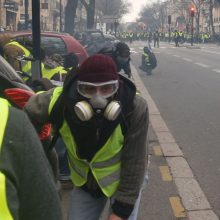 Paryžiuje ruošiantis „geltonųjų liemenių“ protestui budi 12 000 policininkų