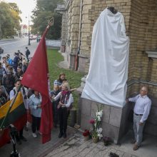 R. Šimašius nesirengia nukabinti naujos lentos J. Noreikai