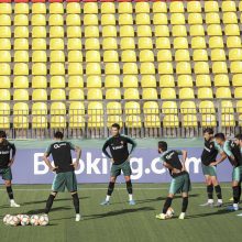 Portugalijos rinktinė su C. Ronaldo surengė treniruotę LFF stadione