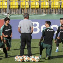 Portugalijos rinktinės treneris: svarbu gerbti varžovus