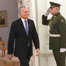 G. Nausėda priėmė dviejų šalių ambasadorių skiriamuosius raštus