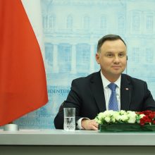 G. Nausėda susitiko su Lenkijos prezidentu A. Duda: radome labai daug sąlyčio taškų