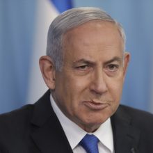 Izraelio premjeras B. Netanyahu: neįžengti į Rafą reiškia pralaimėti karą