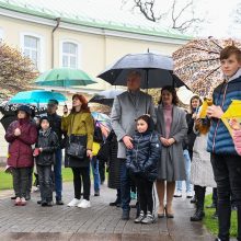 Prezidentas ir pirmoji ponia dalyvavo Atvelykio šventėje