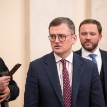 D. Kuleba: Rusiją gali sustabdyti ne pagalbos paketai, o suvienytos Ukrainos ir partnerių pastangos