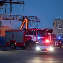 Dalis vilniečių negavo perspėjimo apie didžiulį gaisrą: ministrė sako, kad reikės tai išsiaiškinti