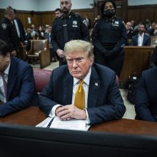 Baudžiamajame procese prieš D. Trumpą prisiekusieji pradeda svarstymus
