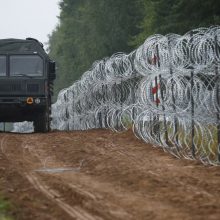 Migrantų srautas į Lenkiją per sieną iš Baltarusijos vėl padidėjo