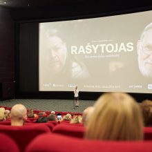 R. Zabarausko „Rašytojo“ premjeroje – amerikiečių pagyros Lietuvai