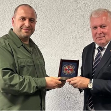 A. Anušauskas su naujuoju Ukrainos gynybos ministru aptarė Lietuvos paramą
