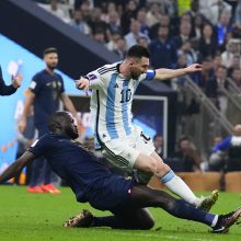 L. Messi svajonė išsipildė: Argentina po 11 m baudinių triumfavo pasaulio čempionato finale