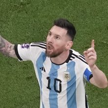 L. Messi svajonė išsipildė: Argentina po 11 m baudinių triumfavo pasaulio čempionato finale