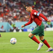 Ilgaamžio C. Ronaldo rekordai nukalė pergalę Portugalijos rinktinei