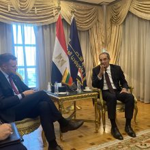 G. Landsbergis Egipte ragino stiprinti šalių bendradarbiavimą