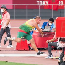 Tokijo žaidynėse – D. Dundzio asmeninis rekordas ir šeštoji vieta