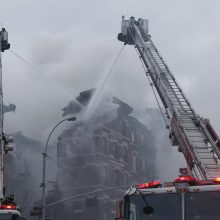 Niujorke sugriuvus keliems pastatams nukentėjo 19 žmonių