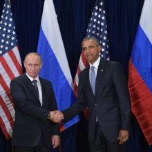 B. Obama ir V. Putinas neišsprendė ginčo dėl Sirijos
