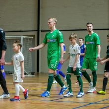 „Kauno Žalgirio“ futsal ekipoje lieka dar trys Lietuvos rinktinės nariai 