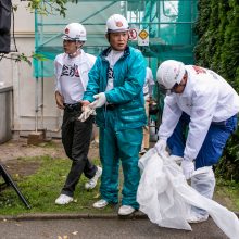 Japonai atvažiavo į Kauną perdažyti garsaus diplomato namus