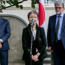 Japonai atvažiavo į Kauną perdažyti garsaus diplomato namus