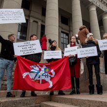 A. Tapinas atskleidė, kokių veiksmų imsis po protesto