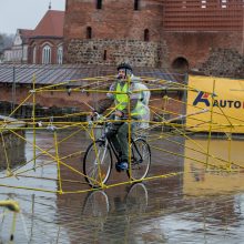 Į Kauno gatves išriedėjo keistos transporto priemonės