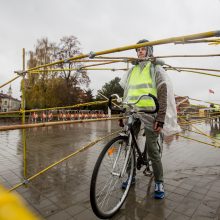 Į Kauno gatves išriedėjo keistos transporto priemonės