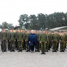 D. Grybauskaitė: Vokietijos kariai – Lietuvos saugumo garantas