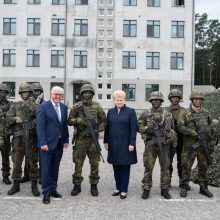 D. Grybauskaitė: Vokietijos kariai – Lietuvos saugumo garantas