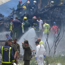 Iš Kuboje nukritusio lainerio ištraukti tik trys gyvi žmonės 