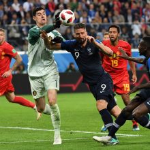 Prancūzijos futbolininkai žengė į pasaulio čempionato finalą