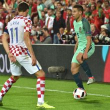Euro 2016: portugalai tik po pratęsimo išplėšė pergalę prieš kroatus 