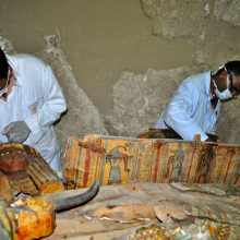 Naujausi Egipto atradimai: šešios mumijos ir daugybė laidotuvių atributikos