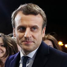 E. Macronas išrinktas Prancūzijos prezidentu