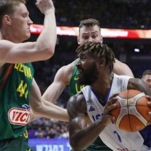 Lietuvos rinktinė užtikrintai įveikė Izraelio krepšininkus