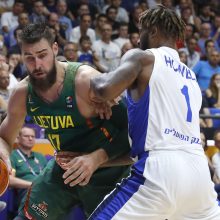 Lietuvos rinktinė užtikrintai įveikė Izraelio krepšininkus