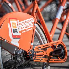  Kaune pradedamas oranžinių dviračių sezonas